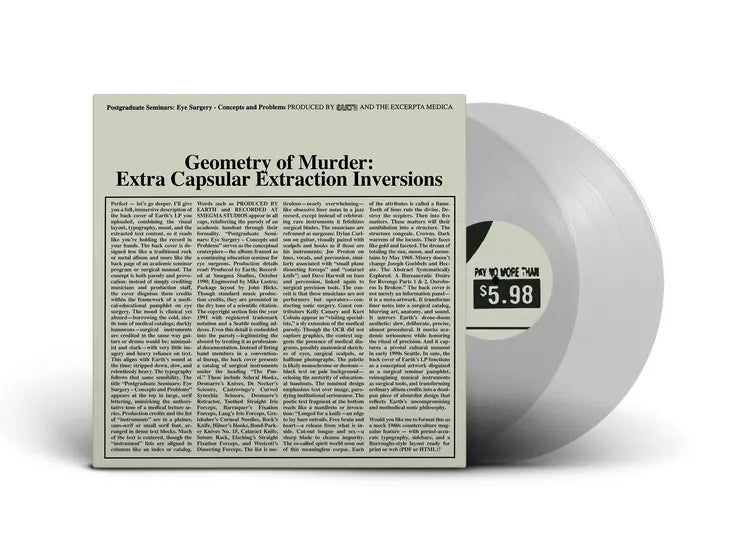 Earth x Black Noi$e - Geometry of Murder: Extra Capsular Extraction Inversions